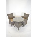 Hartman table and chairs
