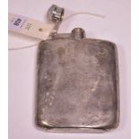 Silver hipflask