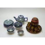 Fruit bowl / Ceramics and laquer
