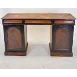 Victorian pedestal sideboard