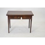 19th Century mahogany tea table