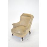 Victorian easy armchair