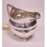 George III silver jug