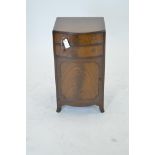 20th Century mahogany bedside cabinet