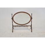 Regency style toilet mirror