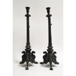 A pair of candlesticks