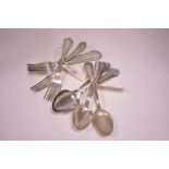 German silver forks and spoons