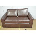 Modern Leather sofa bed