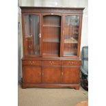 20th Century mahogany bookcase