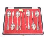 Silver teaspoon set