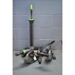 Gtech Air Ram hoover and three handheld hoovers