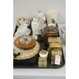 Doulton, carriage clocks, figurines