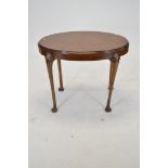 20th Century walnut occasional table