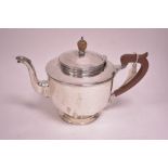 Silver teapot