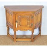 20th Century oak cabinet