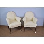 Pair of tub chairs