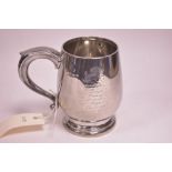 Silver tankard