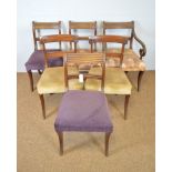 Harlequin set of six chairs
