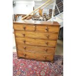 19th Century mahogany chest of drawers