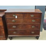 19th Century mahogany chest of drawers