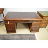 20th Century mahogany desk