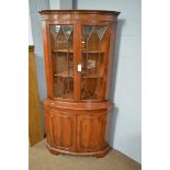 Corner cupboard / Oak corner cabinet