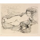 Etienne Cournault - etching.