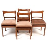 Mid Century afrormosia chairs