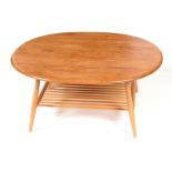 Ercol Blonde coffee table.