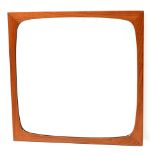 Danish teak mirror.