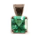 Emerald pendant