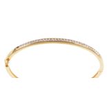 Diamond bangle