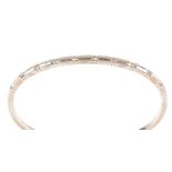 Diamond set bangle