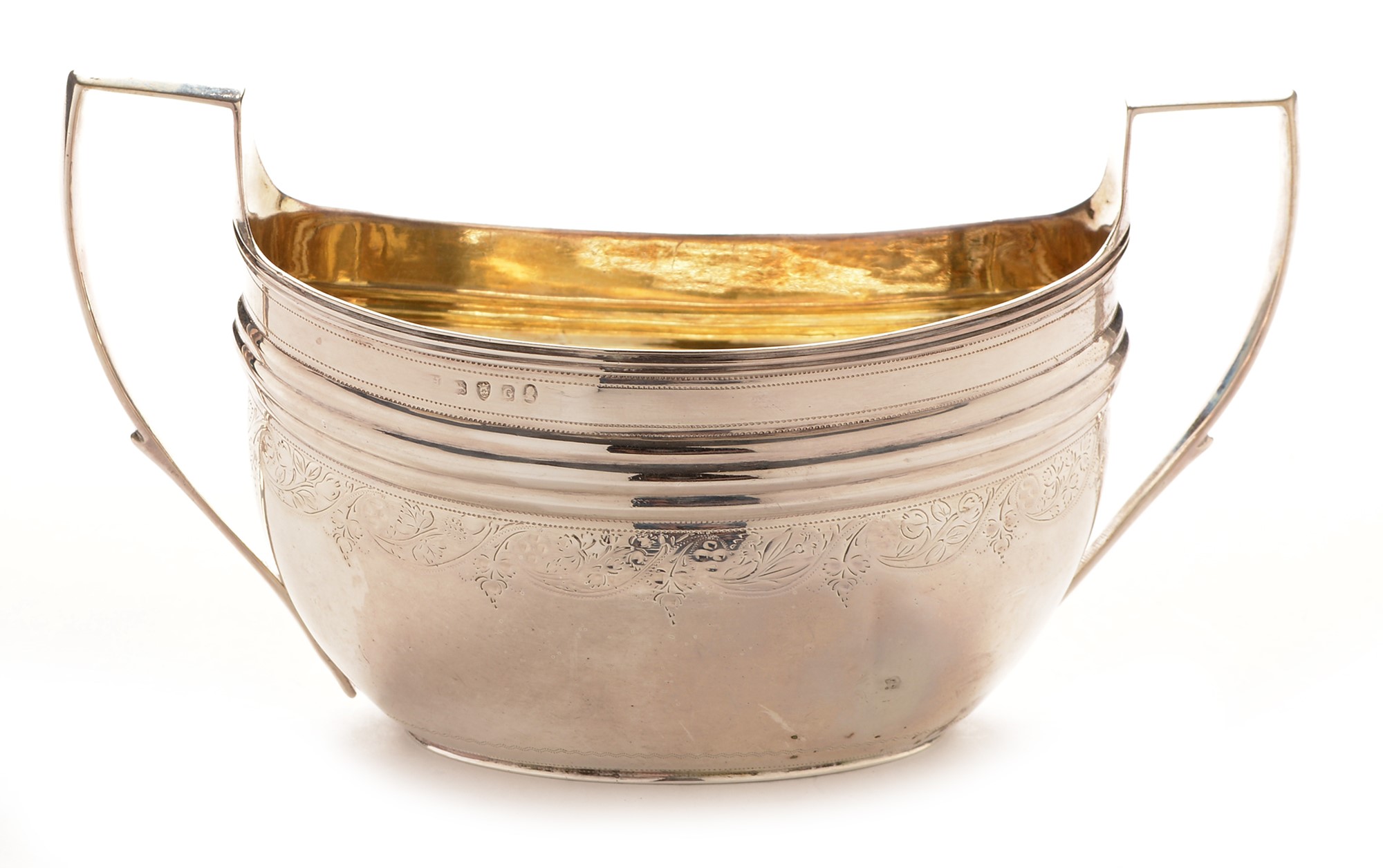George III silver two handled bowl