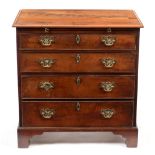 George III mahogany chest of drawers