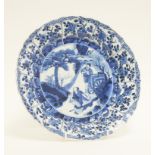 Chinese blue and white dish