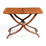 Edwardian mahogany coaching table