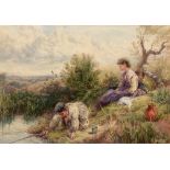 Myles Birket Foster - watercolour.