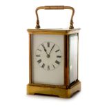 Early 20th Century brass cased carriage clock