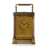 Repeating carriage clock by Ollivant & Botsford
