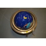 Polished stone Globe