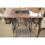 Early 20th Century New Home treadle sewing machine base