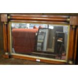 20th Century rosewood mirror