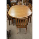 G plan teak table and chairs