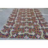 Large needlework blanket