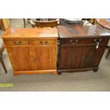 Two 20th Century side cabinets
