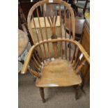 20th Century ash and elm Windsor chair