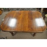 A Victorian wind out extending dining table