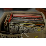 Mixed vinyl and shellac records