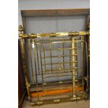 20th Century brass bed